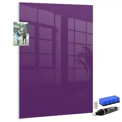 Magnetinė piešimo lenta violetinės spalvos