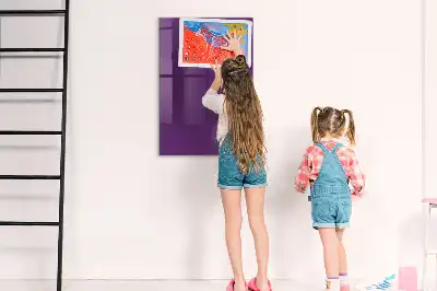 Magnetinė piešimo lenta violetinės spalvos