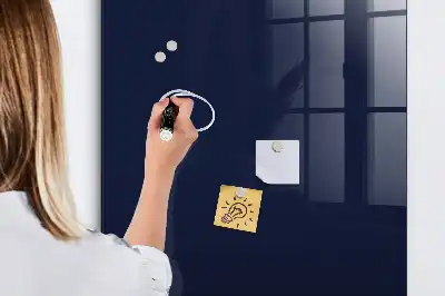 Magnetinė lenta su rašikliu tamsiai mėlyna