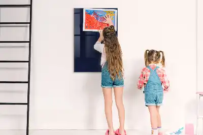 Magnetinė lenta su rašikliu tamsiai mėlyna