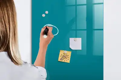 Magnetinė piešimo lenta tamsiai mėlyna