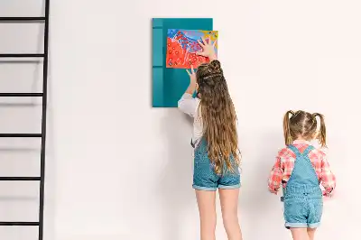 Magnetinė piešimo lenta tamsiai mėlyna