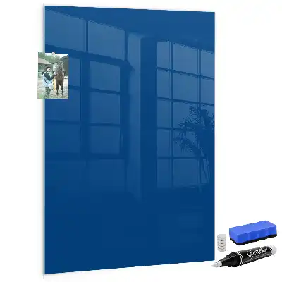 Magnetinė lenta su rašikliu mėlynos spalvos