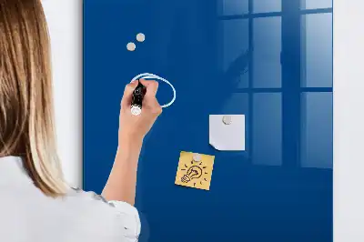 Magnetinė lenta su rašikliu mėlynos spalvos
