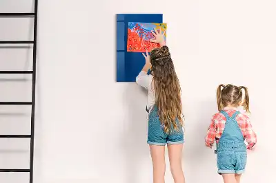 Magnetinė lenta su rašikliu mėlynos spalvos