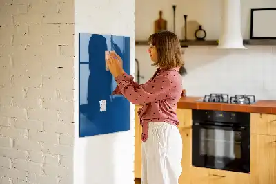 Magnetinė lenta su rašikliu mėlynos spalvos