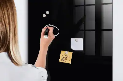 Magnetinė lenta su rašikliu juoda