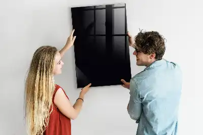Magnetinė lenta su rašikliu juoda