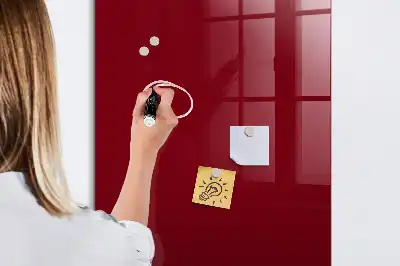 Magnetinė piešimo lenta bordo spalvos