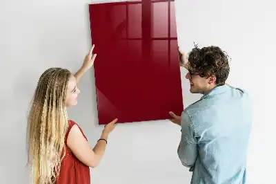Magnetinė piešimo lenta bordo spalvos