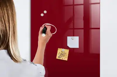 Magnetinė piešimo lenta bordo spalvos