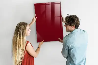 Magnetinė piešimo lenta bordo spalvos