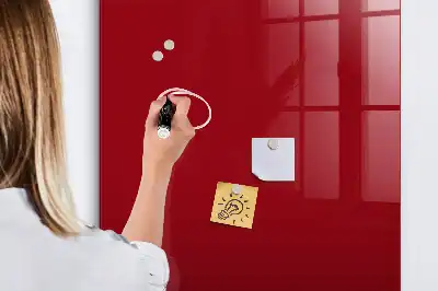 Magnetinė lenta su rašikliu raudonos spalvos