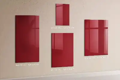 Magnetinė lenta su rašikliu raudonos spalvos