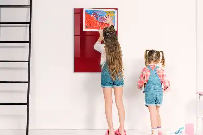 Magnetinė lenta su rašikliu raudonos spalvos