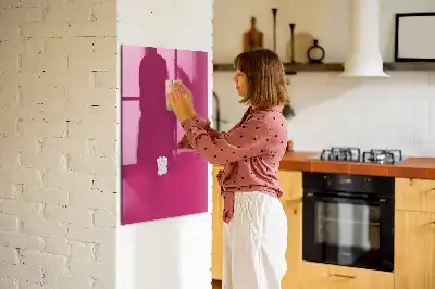Magnetinė piešimo lenta intensyvios rožinės spalvos