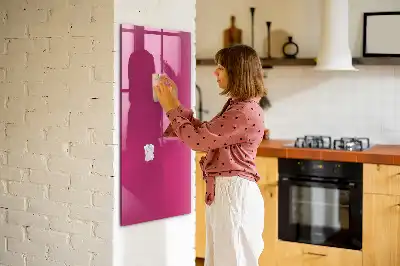 Magnetinė piešimo lenta intensyvios rožinės spalvos
