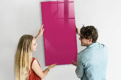 Magnetinė piešimo lenta intensyvios rožinės spalvos