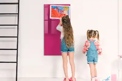 Magnetinė piešimo lenta intensyvios rožinės spalvos