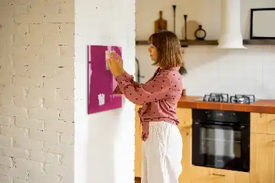 Magnetinė piešimo lenta intensyvios rožinės spalvos