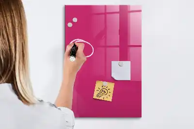 Magnetinė piešimo lenta intensyvios rožinės spalvos