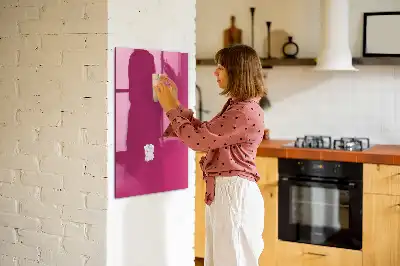 Magnetinė piešimo lenta intensyvios rožinės spalvos