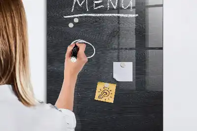 Magnetinė piešimo lenta meniu lenta