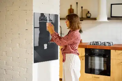 Magnetinė piešimo lenta meniu lenta