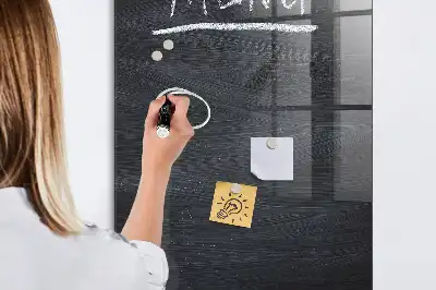 Magnetinė piešimo lenta meniu lenta