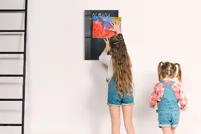 Magnetinė piešimo lenta meniu lenta