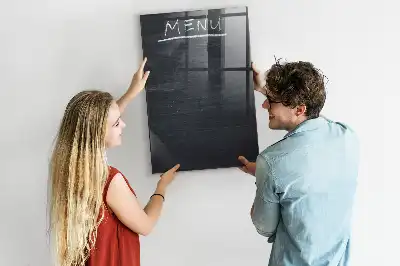 Magnetinė piešimo lenta meniu lenta
