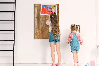 Magnetinė lenta su rašikliu Medis šiltais tonais