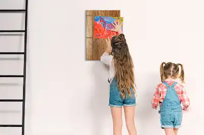 Magnetinė lenta su rašikliu Medis šiltais tonais