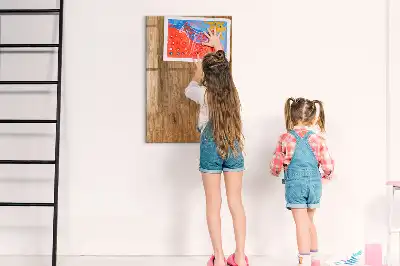 Magnetinė lenta su rašikliu Medis šiltais tonais