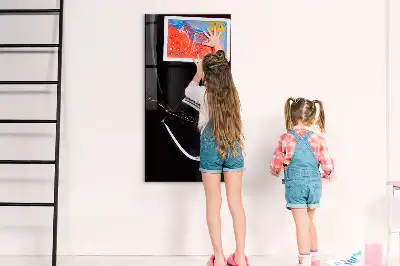 Magnetinė piešimo lenta išlieto vyno spalvos