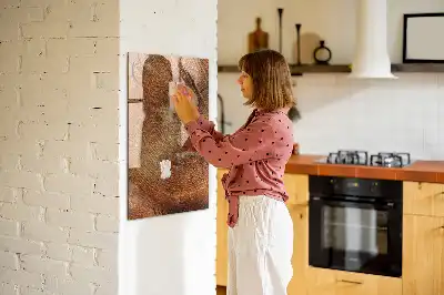 Magnetinė lenta su rašikliu Medžio kamieno skerspjūvis
