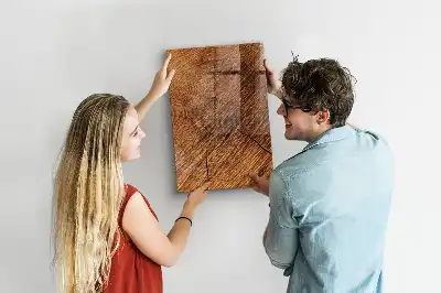 Magnetinė piešimo lenta Šiltas medžio tonas
