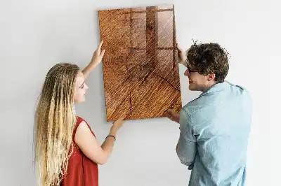 Magnetinė piešimo lenta Šiltas medžio tonas