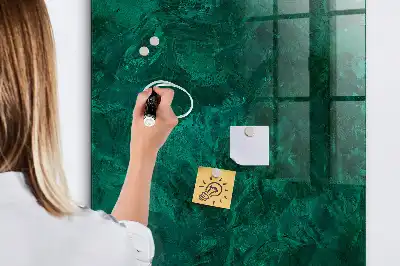 Magnetinė piešimo lenta smaragdo spalvos