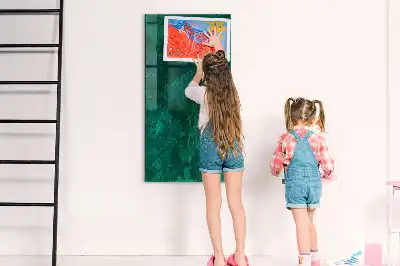 Magnetinė piešimo lenta smaragdo spalvos