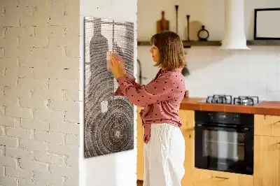 Magnetinė lenta su rašikliu Metinės rievės