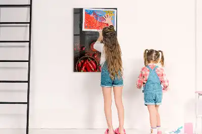 Magnetinė piešimo lenta maltos paprikos milteliai