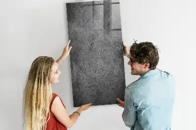 Magnetinė lenta su rašikliu betono dizaino