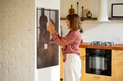 Magnetinė piešimo lenta Tamsus medis