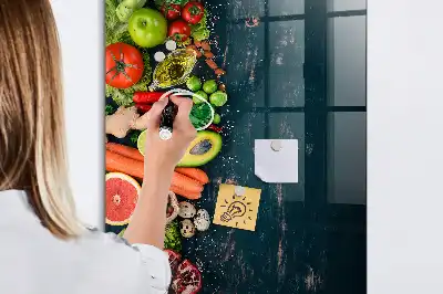 Magnetinė lenta su rašikliu veganiškas stalas