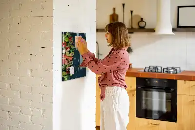 Magnetinė lenta su rašikliu veganiškas stalas