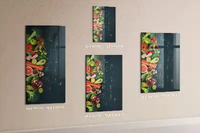 Magnetinė lenta su rašikliu veganiškas stalas