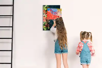 Magnetinė lenta su rašikliu veganiškas stalas