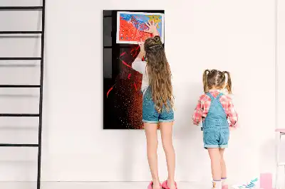 Magnetinė piešimo lenta aštrūs pipirai
