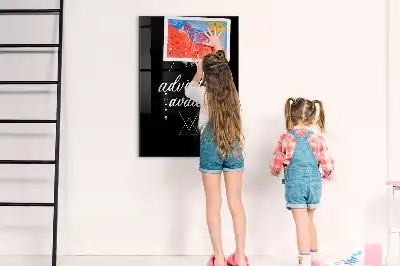Magnetinė lenta su rašikliu nuotykis